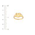 Signet Mini Heart Ring