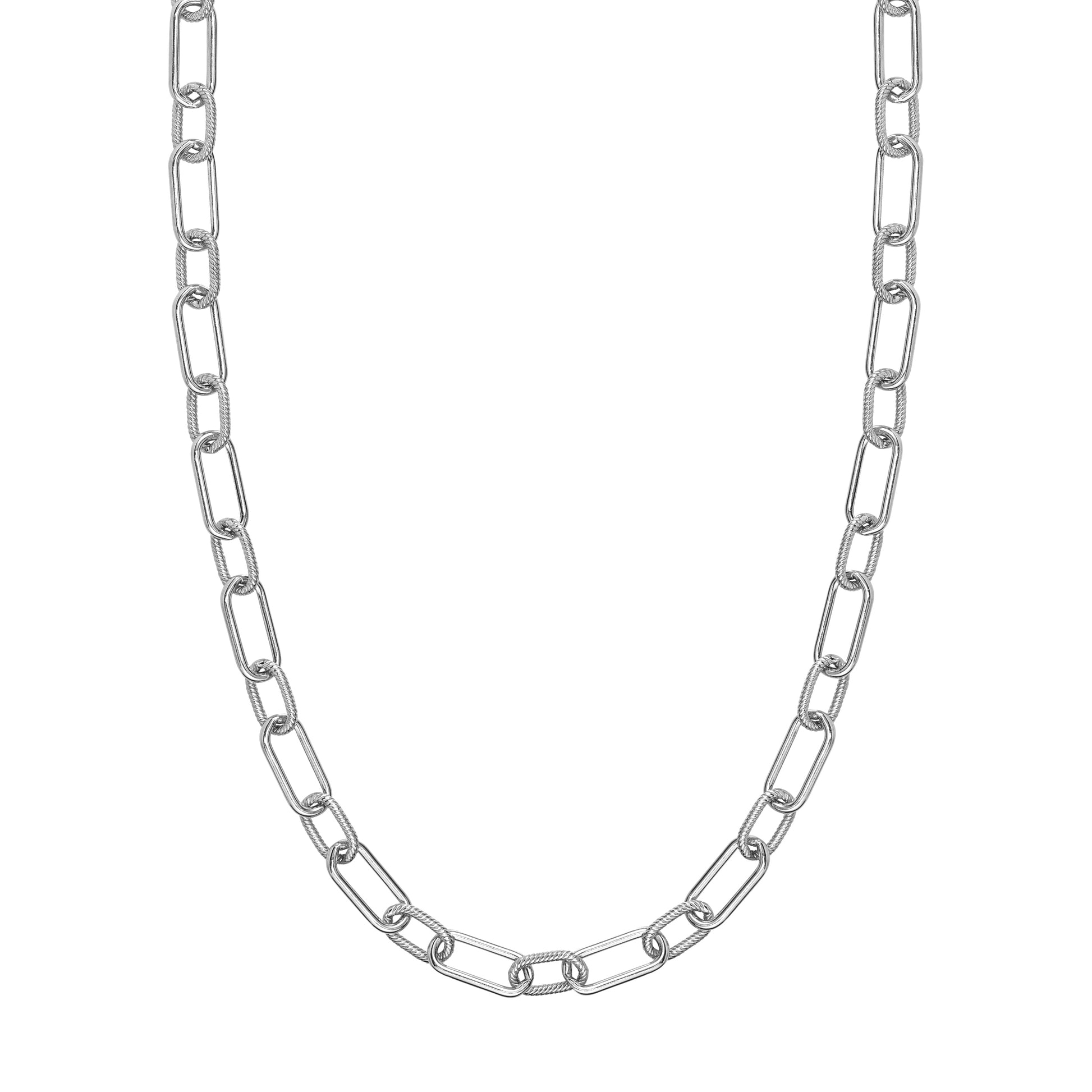 8.90mm Smooth and Twisted Paper Clip Chain