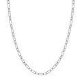 4.35mm Smooth and Twisted Paper Clip Chain