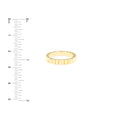 Fluted Band Ring