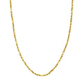 3.00mm D/C Hollow Figarope Milano Chain