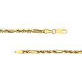 3.00mm D/C Hollow Figarope Milano Chain