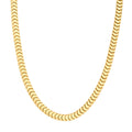 Polished Caterpillar Chain