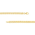 Polished 2+1 Square Link Chain
