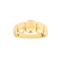 Graduated Puffy Rectangle Ring