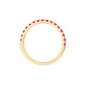 Ruby Gemstone Stackable Band