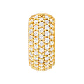 5 Row Diamond Pavé Huggies (1/2tcw)