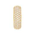 5 Row Diamond Pavé Huggies (7/8tcw)