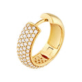 5 Row Diamond Pavé Huggies (7/8tcw)