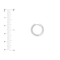 5 Row Diamond Pavé Huggies (7/8tcw)