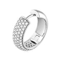 5 Row Diamond Pavé Huggies (3/4tcw)