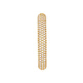 5 Row Diamond Pavé Hoop Earrings (1tcw)