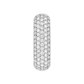 5 Row Pavé Diamond Paper Clip Earrings (1-1/2tcw)