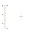 Diamond Cross Pendant (1/8tcw)