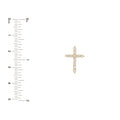 Diamond Cross Pendant (1/2tcw)
