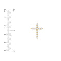 Diamond Cross Pendant (3/4tcw)