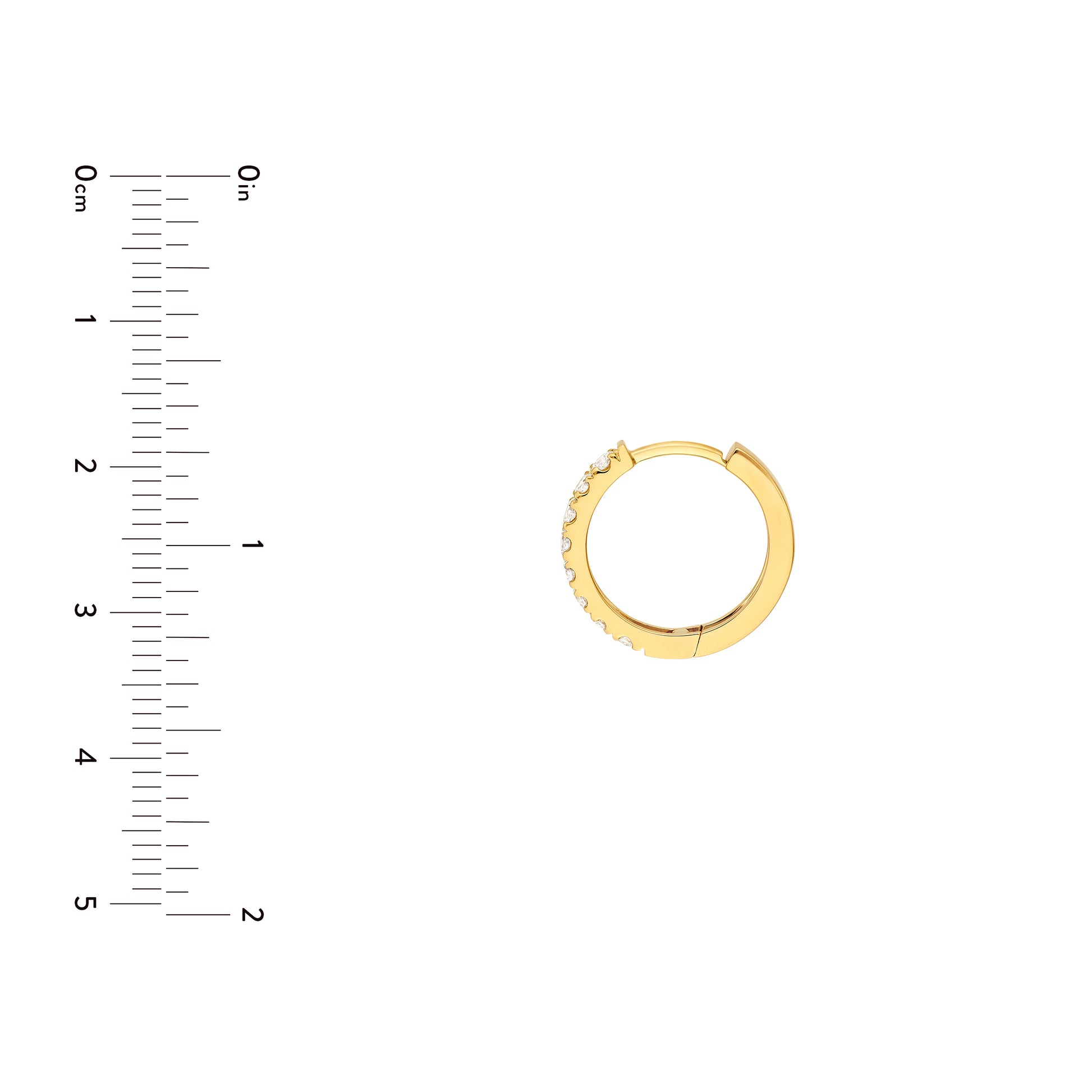 Diamond Huggie Earrings (1/2tcw)