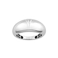 Sterling Silver Polished Dome Ring