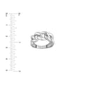 Sterling Silver Curb Chain Ring