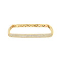 Pavé Diamond Square Bangle