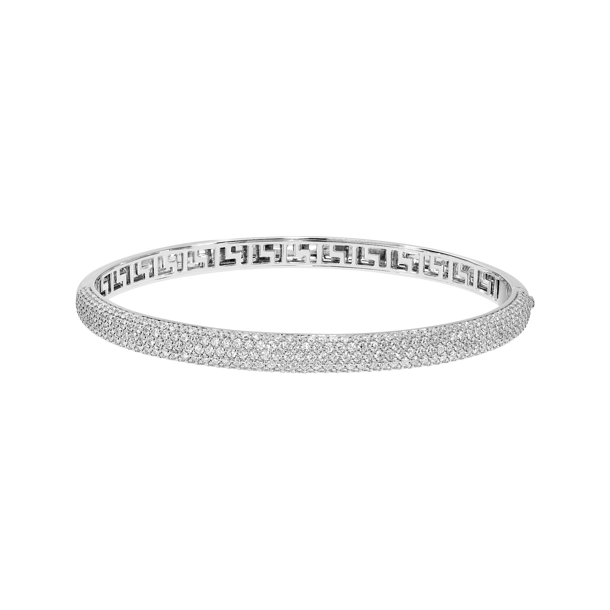 Diamond Pavé Bangle (2-7/8tcw)