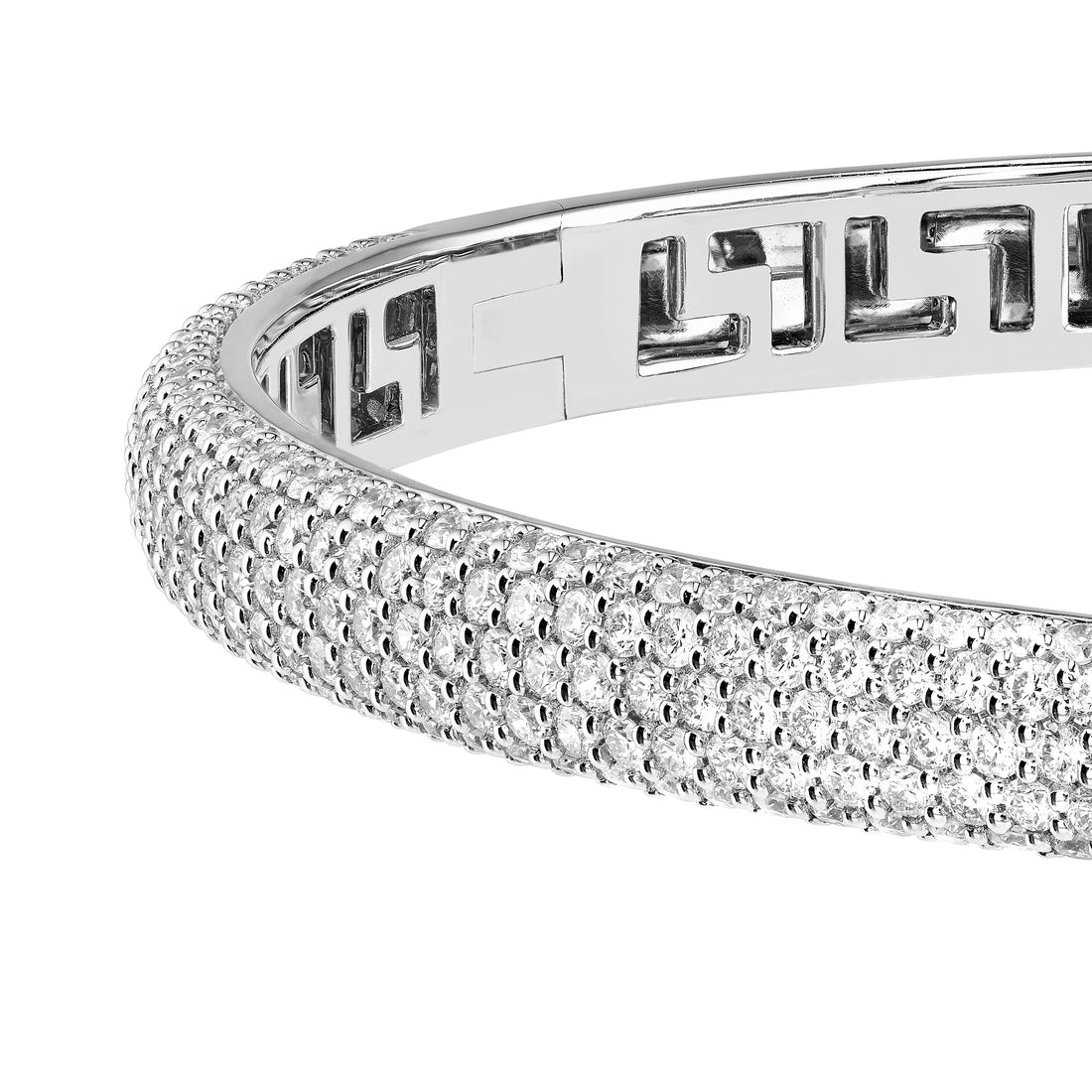 Diamond Pavé Bangle (2-7/8tcw)