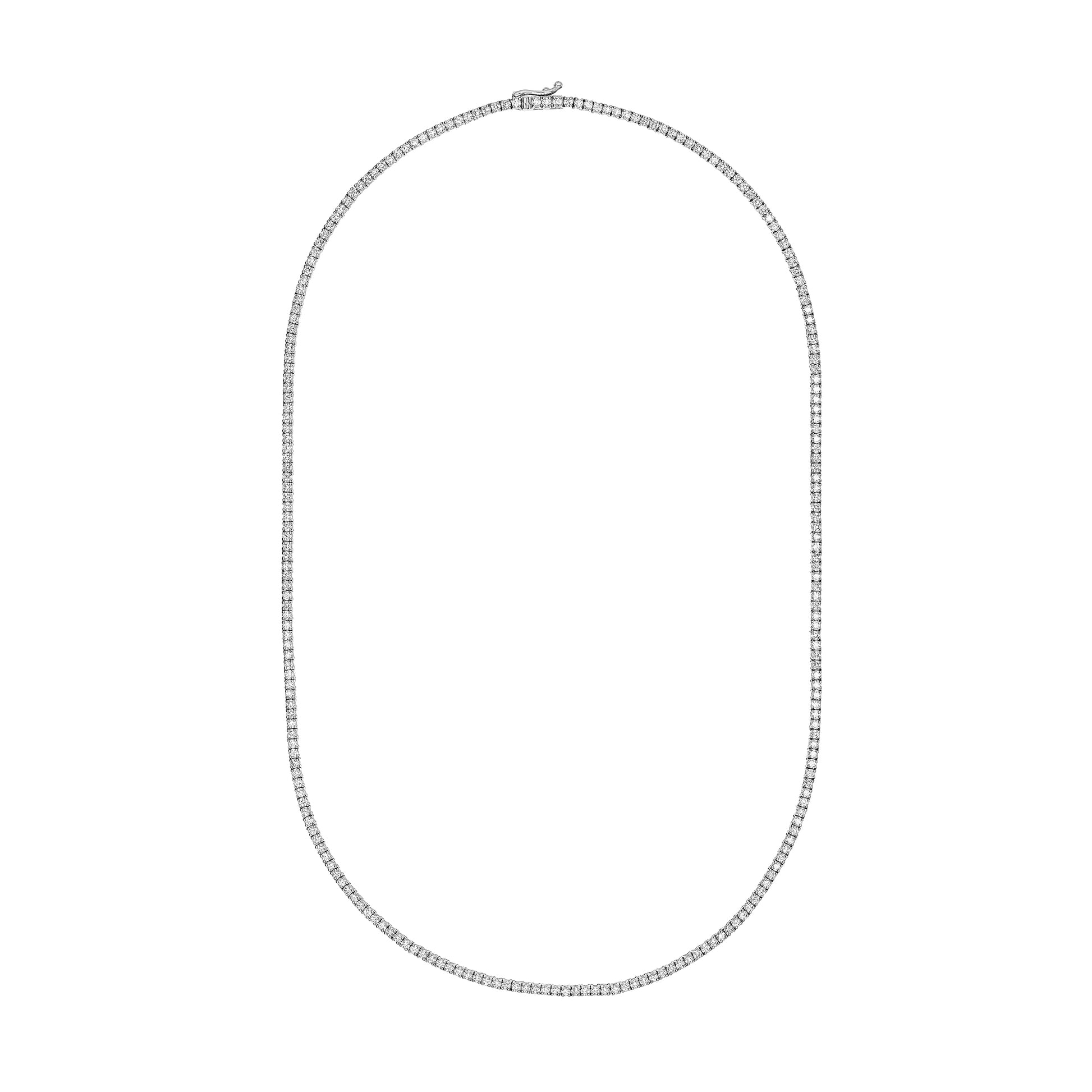 Diamond 18 Tennis Necklace (5tcw)