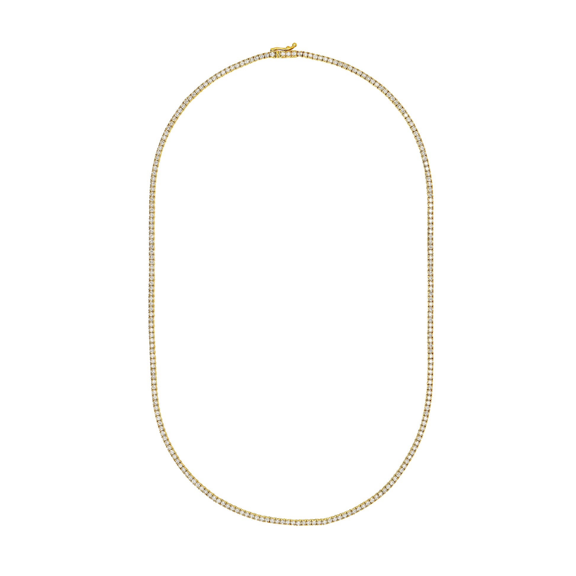 Diamond 18 Tennis Necklace (4-1/2tcw)