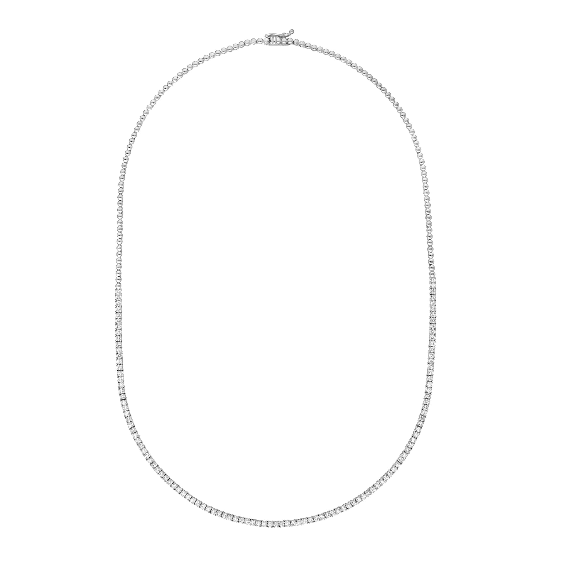 Diamond Half Tennis Necklace (2-3/8tcw)