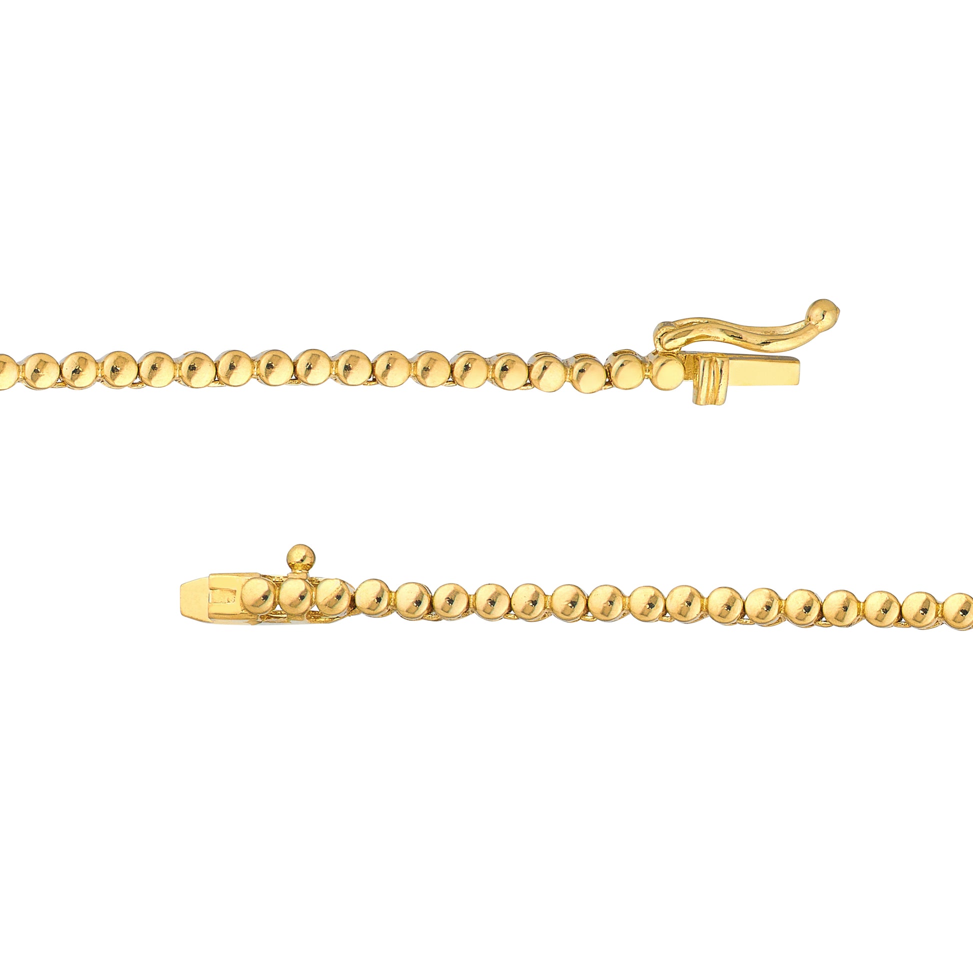 Diamond Graduated Half Tennis Necklace (3-1/3tcw)