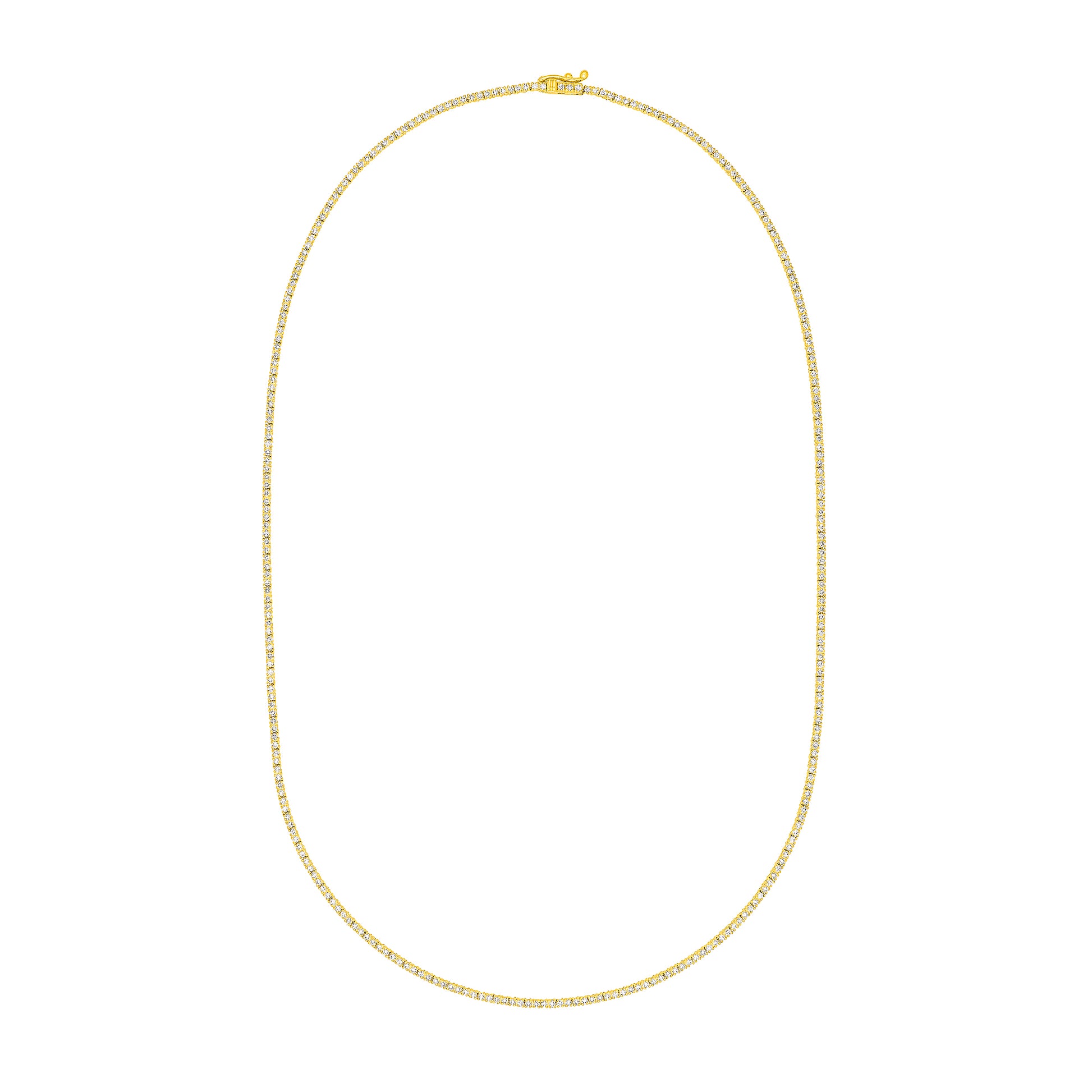 Diamond 16 Tennis Necklace (2-5/8tcw)
