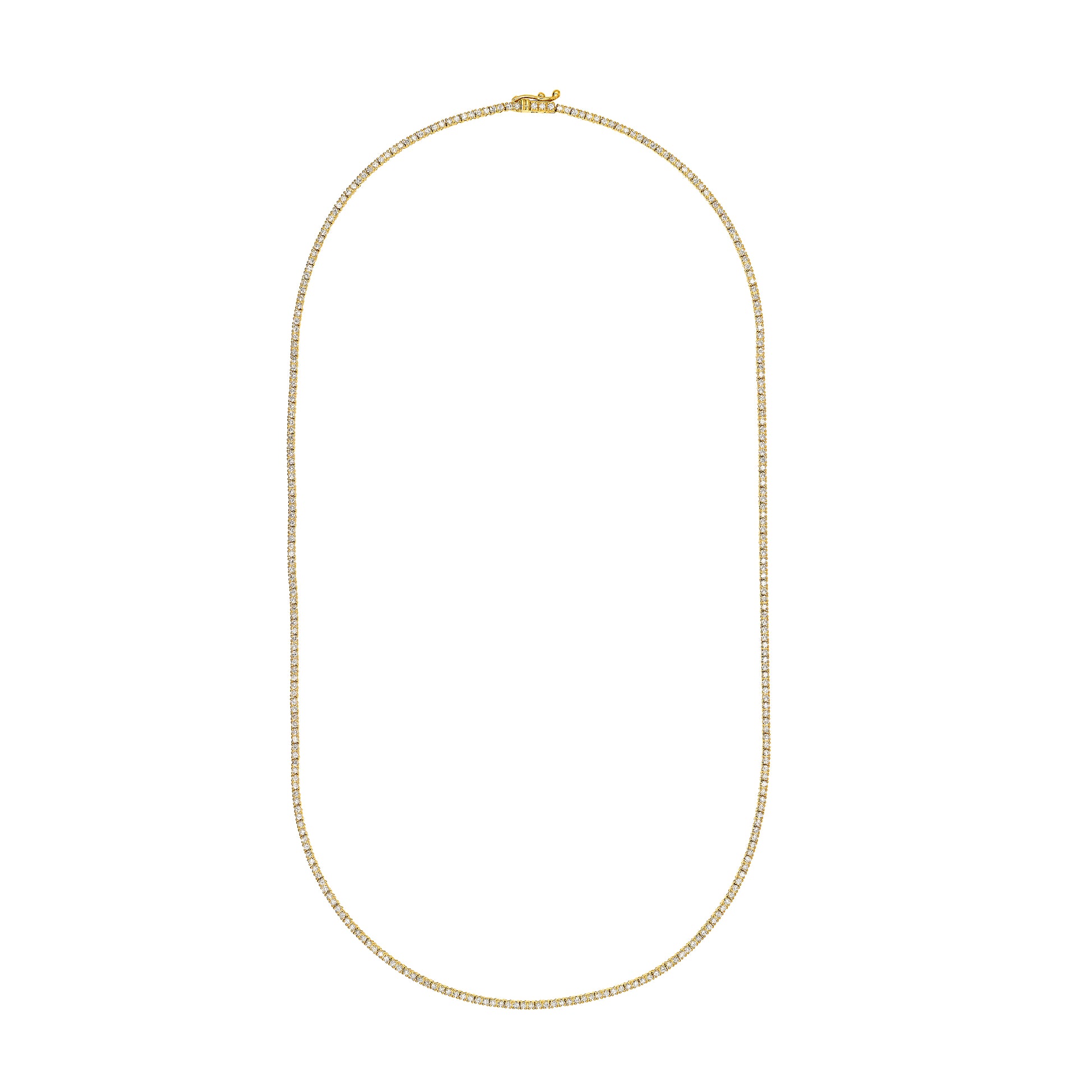 Diamond 18 Tennis Necklace (3.0tcw)