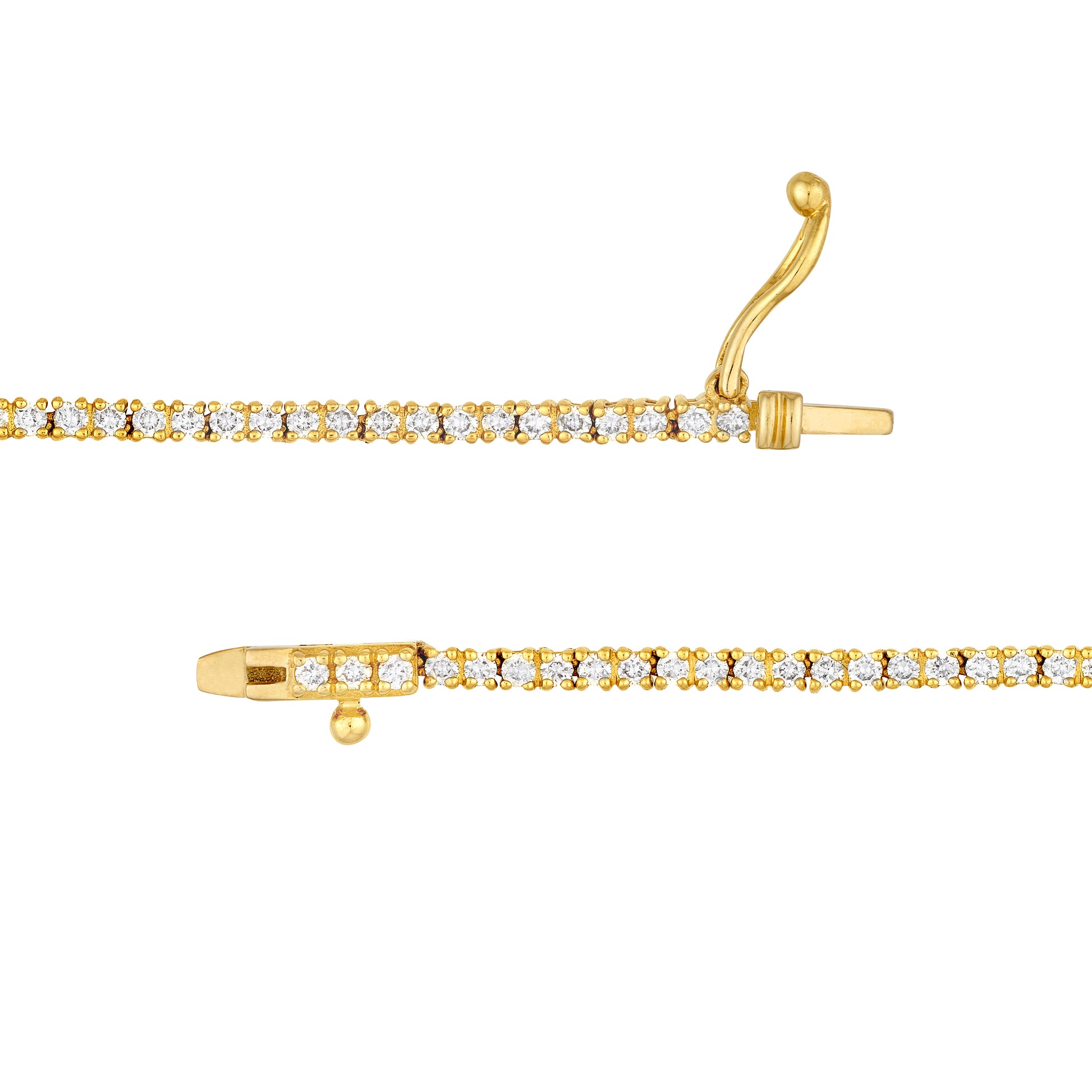 Diamond 18 Tennis Necklace (3.0tcw)