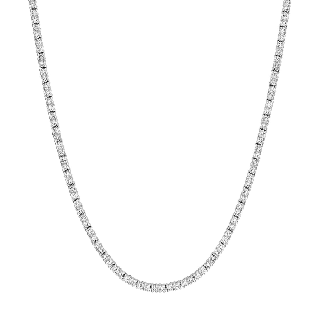 Diamond 18 Tennis Necklace (3.0tcw)