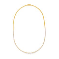 Diamond Graduated Tennis Necklace (5-1/4tcw)