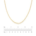 Diamond Graduated Tennis Necklace (5-1/4tcw)