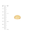 Two-Way Textured Dome Ring