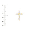 Diamond Cross Pendant (1-5/8tcw)