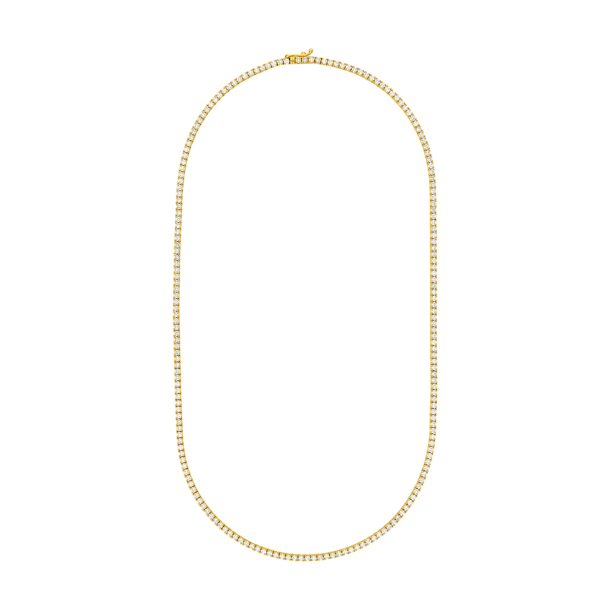 Diamond 18 Tennis Necklace (6-1/3tcw)