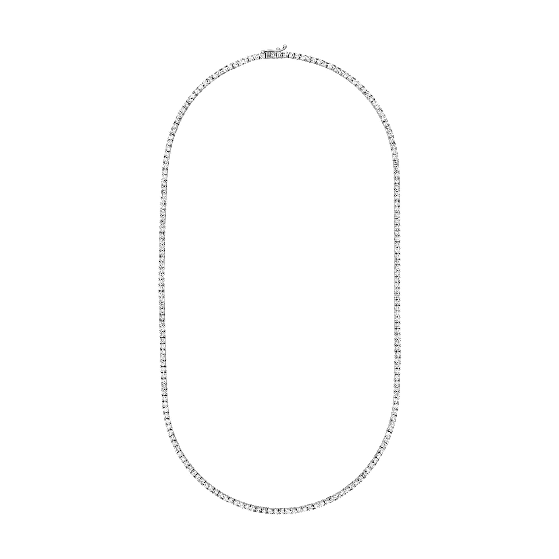 Diamond 18 Tennis Necklace (6-1/3tcw)