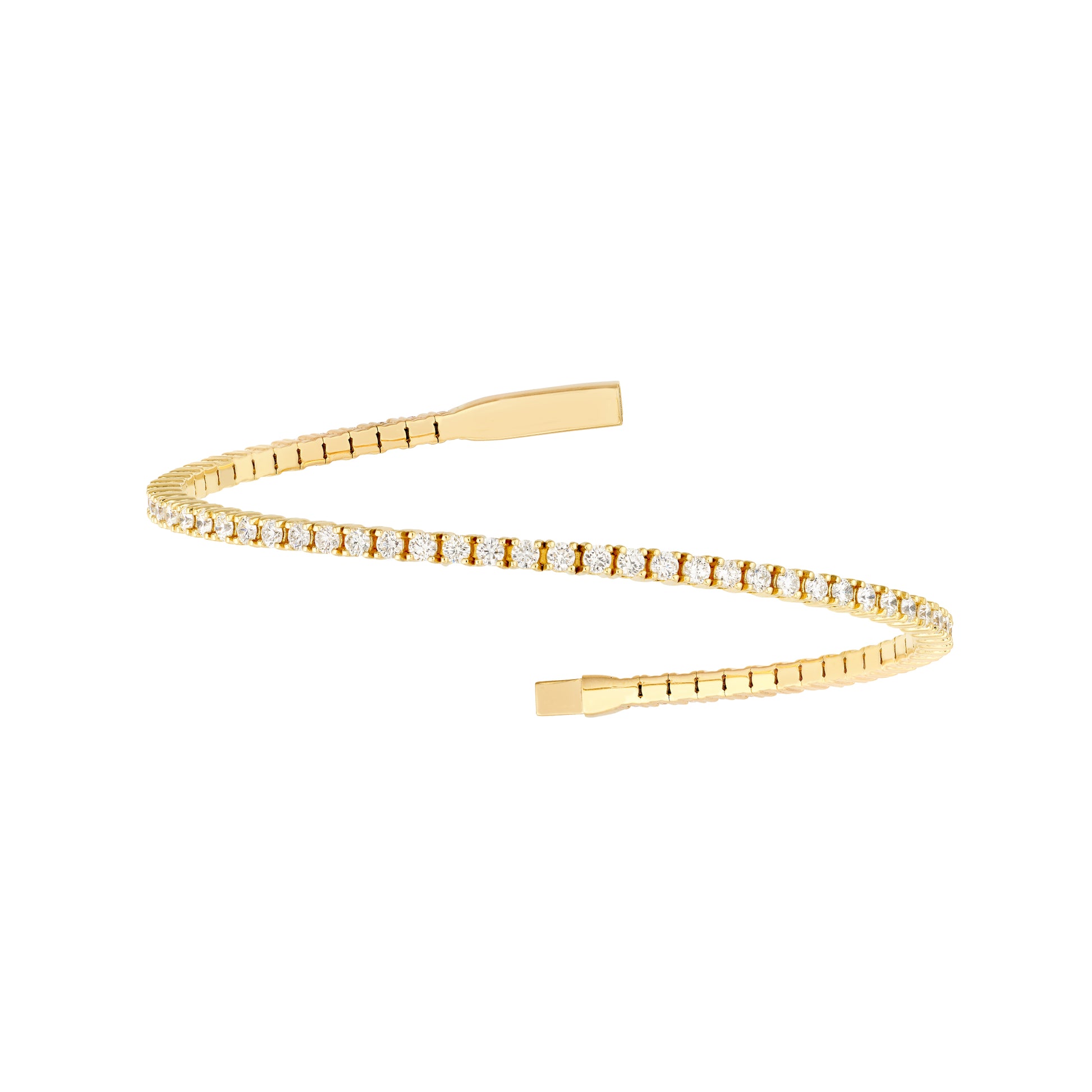 Diamond Eternity Flex Tennis Bracelet (2-3/4tcw)