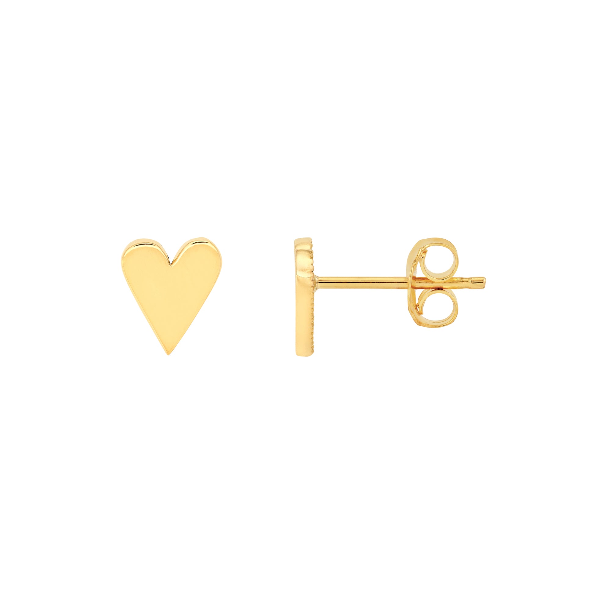 Heart Stud Earrings