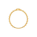 Heart Beaded Band Ring