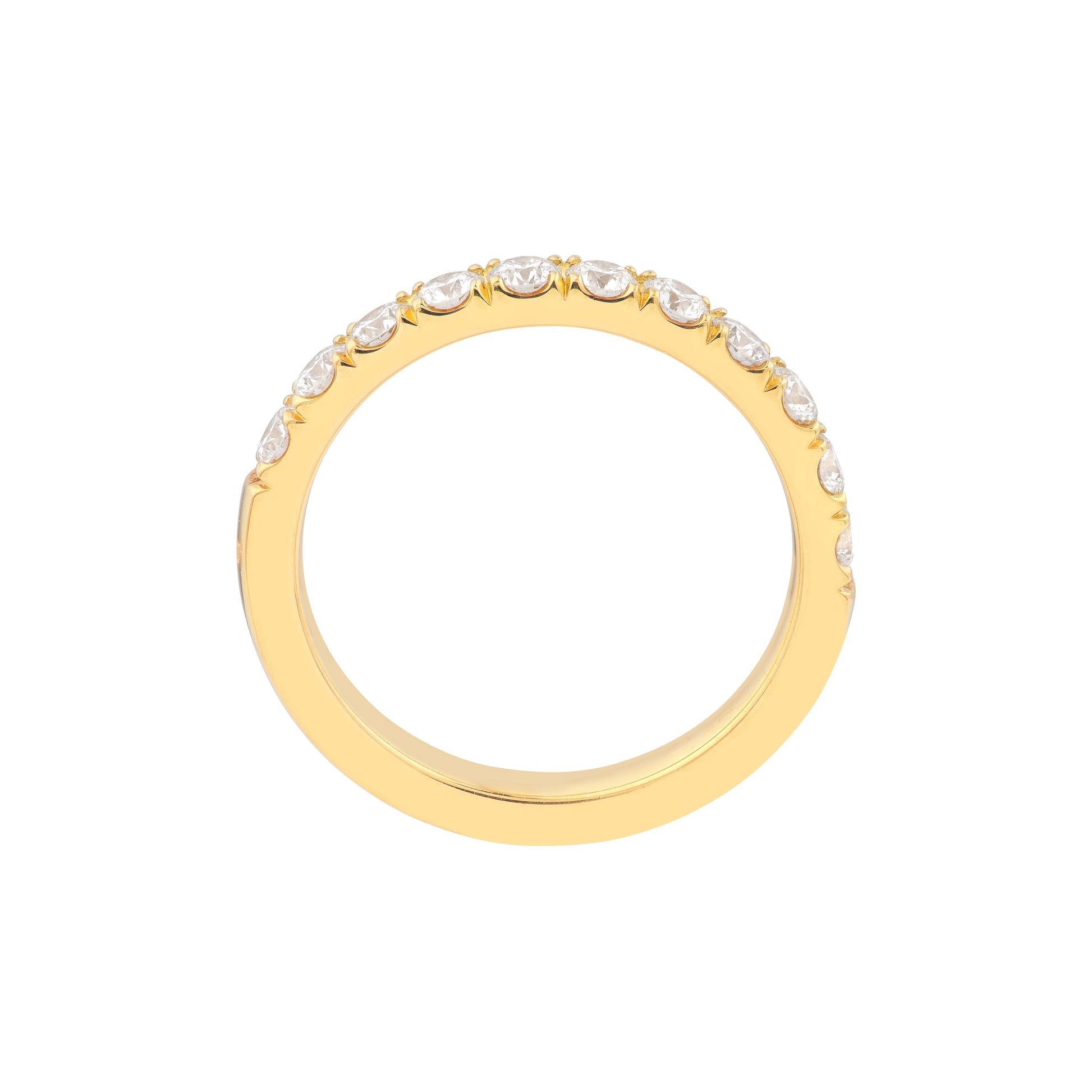 Diamond Half Eternity Band (3/4tcw)