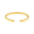 Polished Squared Tube Cuff Bangle