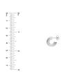 6mm ID Open Hoop Earrings