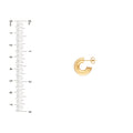 6mm ID Polished Open Hoop Earrings