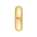 8 mm ID Polished Open Hoop Earrings