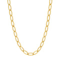 Oval Twist Polished Links Chain