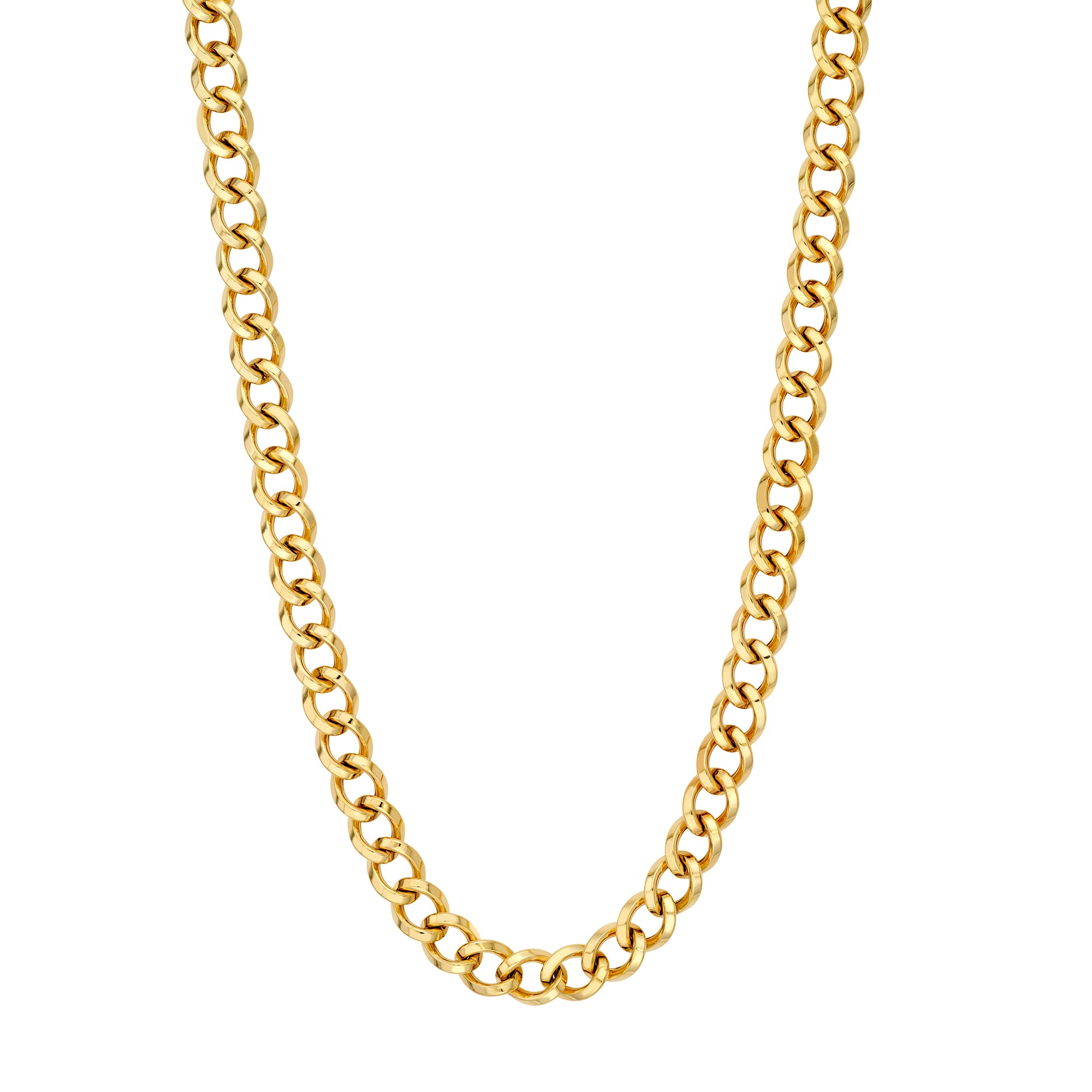 Triangular Tube Curb Link Chain